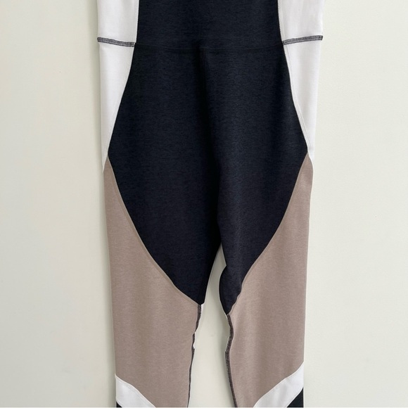 Beyond Yoga Spacedye Outlines Jumpsuit Darkest Night Colorblock Built In Bra XL - Picture 6 of 15